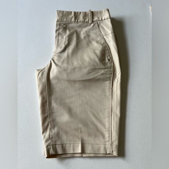 Ralph Lauren Women's Khaki Knee-Length Golf Shorts Size 2 NWT - Picture 9 of 11